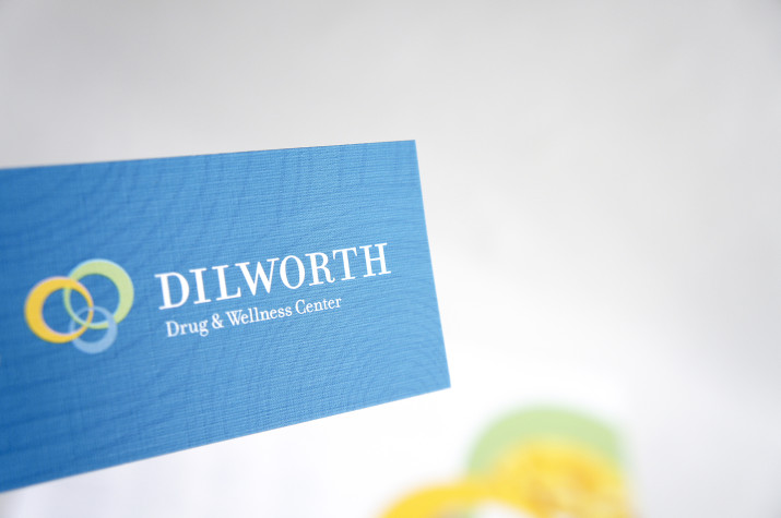 Dilworth Pharmacy Business Card Design
