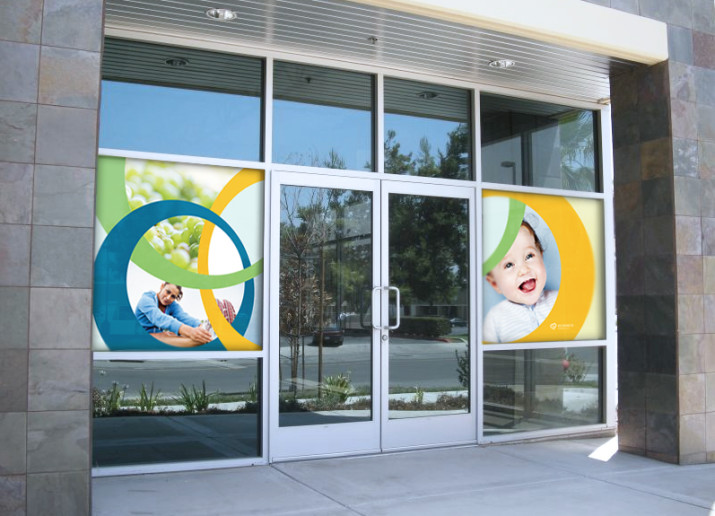 Dilworth Pharmacy Window Graphics Storefront Design